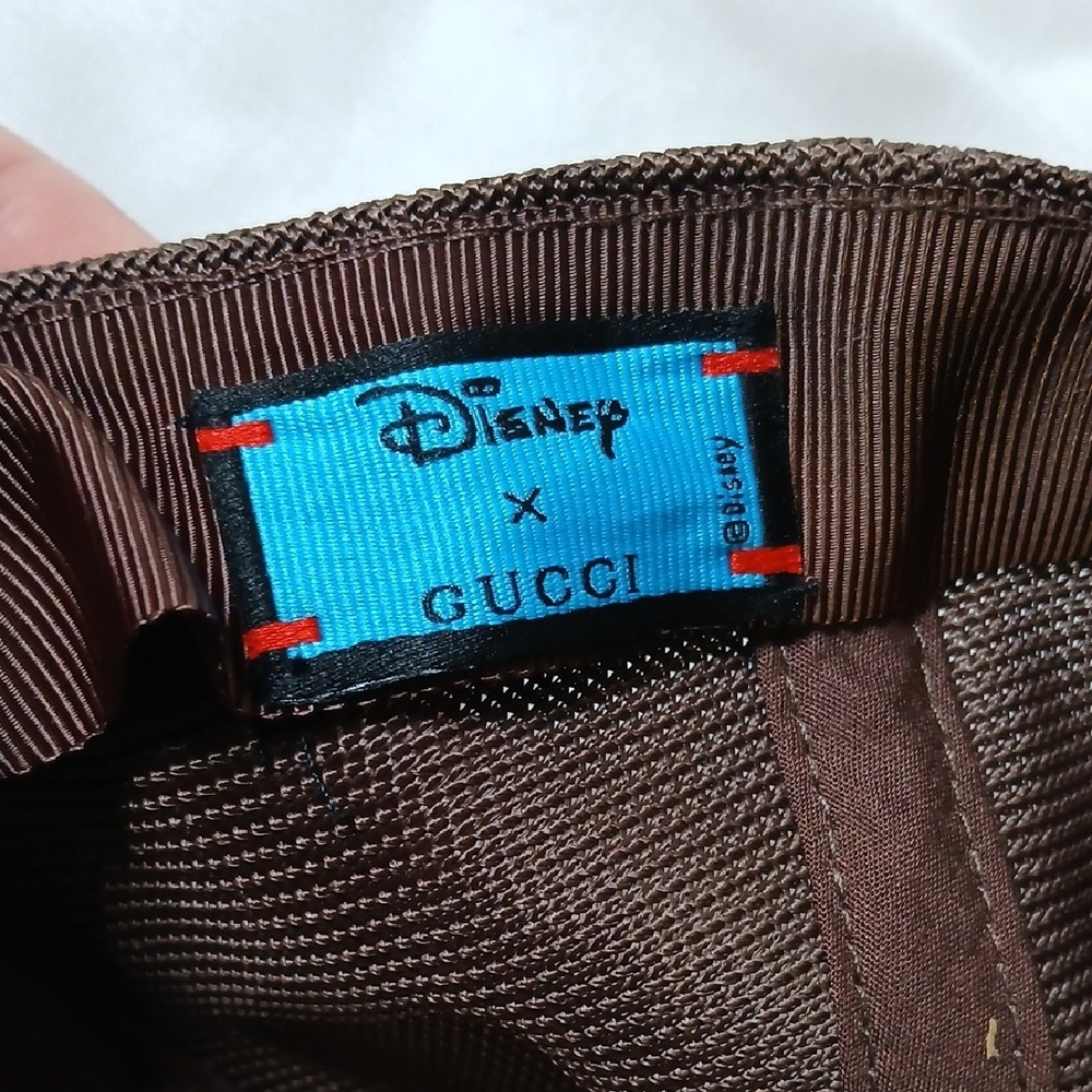 Gucci X Disney Brown Cartoon Graphic Cap - Picture 3 of 5